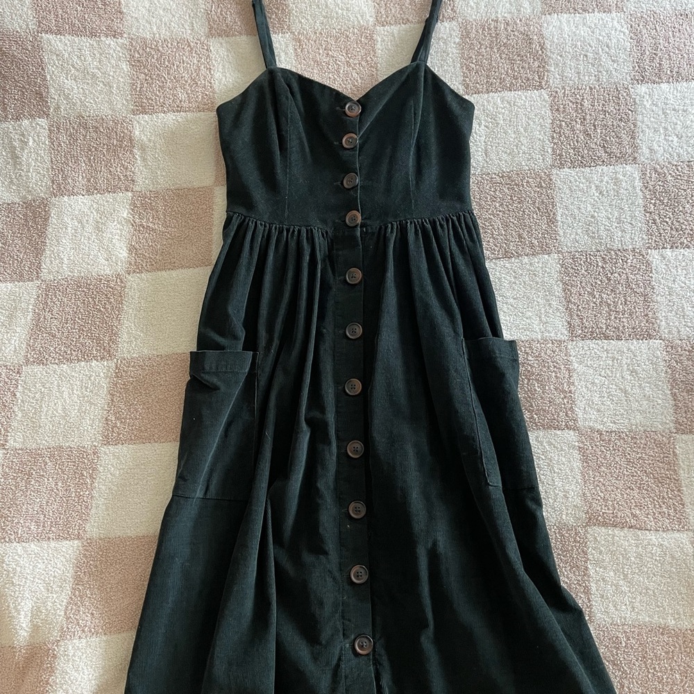Urban outfitters midi button down dress